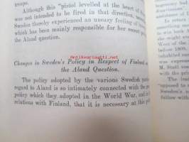The Aland Question from a swedish Finlander´s point of view