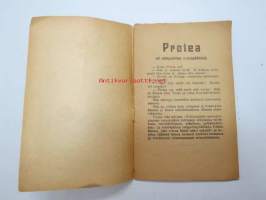 Protea eli naispuolinen rosvopäällikkö -jännityskertomus, 1919