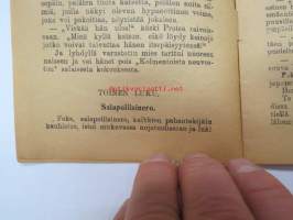 Protea eli naispuolinen rosvopäällikkö -jännityskertomus, 1919