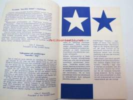 Amerikka tänään - Amerika i dag (Teollisuus kuluttajan palveluksessa) - Helsinki Messuhalli 1961 -näyttelyjulkaisu