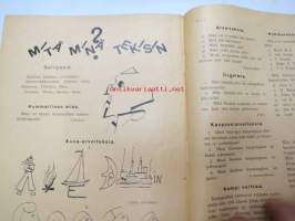 Pääskynen 1933 nr 4, sis. m. artikkelin &quot;Ihanahäntäinen koira matkusti Viroon&quot; -lastenlehti / children´s magazine