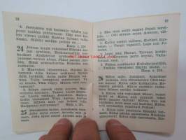 Kokouslauluja -herätyskokouksissa käytetty laulukirja -religious songs and hymns