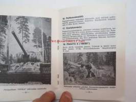 Panssarimuseo - ulkoilmaosaston opaskirjanen -guide to tank museum collections (outdoors section)