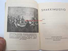 Shakkimuistio - sääntöjä, ohjeita, pelikirjauksia -chess guide