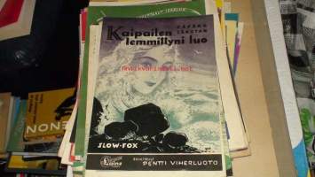 Kaipailen lemmittyni luo slow-fox nuotit