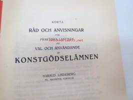 Korta råd och anvisningar för praktiska lantmän vid val och användande af konstgödselämnen -guide to fertilizer use