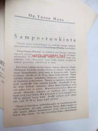 Kanaloille rehuja, ruokintavälineitä, hoitovälineitä, hautomakoneita, keinoemoja - Oy Turun Muna - Hinnasto nr 11 1929 kananrehujen ja  ja kanatalouden