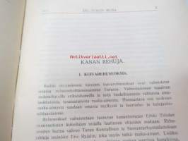 Kanaloille rehuja, ruokintavälineitä, hoitovälineitä, hautomakoneita, keinoemoja - Oy Turun Muna - Hinnasto nr 11 1929 kananrehujen ja  ja kanatalouden