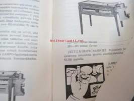 Kanaloille rehuja, ruokintavälineitä, hoitovälineitä, hautomakoneita, keinoemoja - Oy Turun Muna - Hinnasto nr 11 1929 kananrehujen ja  ja kanatalouden