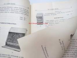 Kanaloille rehuja, ruokintavälineitä, hoitovälineitä, hautomakoneita, keinoemoja - Oy Turun Muna - Hinnasto nr 11 1929 kananrehujen ja  ja kanatalouden