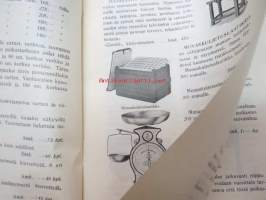 Kanaloille rehuja, ruokintavälineitä, hoitovälineitä, hautomakoneita, keinoemoja - Oy Turun Muna - Hinnasto nr 11 1929 kananrehujen ja  ja kanatalouden