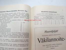Väkirehuista ja väkirehuseoksista -feeds in farming