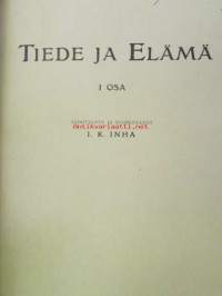 Tiede ja elämä 1919 1. osa