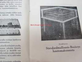 Buckeye Hautomakoneita ja Keinoemoja - Rehu- ja Siemenliike Paul Bruun, Viipuri -luettelo / catalog of poultry breeding machines