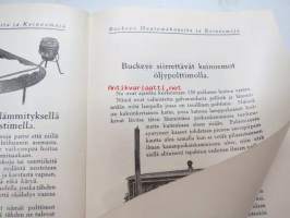 Buckeye Hautomakoneita ja Keinoemoja - Rehu- ja Siemenliike Paul Bruun, Viipuri -luettelo / catalog of poultry breeding machines