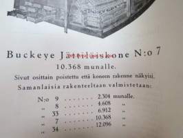 Buckeye Hautomakoneita ja Keinoemoja - Rehu- ja Siemenliike Paul Bruun, Viipuri -luettelo / catalog of poultry breeding machines