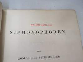 Zoologische Untersuchnungen von Dr. Rudolf Leuckart - Zweites Heft: Salpen und Verwandte., Giessen, 1854, 2 Tafeln