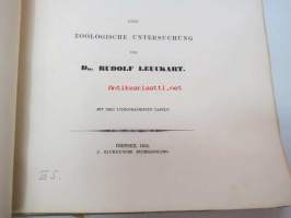 Zoologische Untersuchnungen von Dr. Rudolf Leuckart - Zweites Heft: Salpen und Verwandte., Giessen, 1854, 2 Tafeln