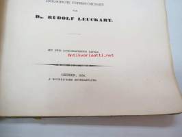 Zoologische Untersuchnungen von Dr. Rudolf Leuckart - Zweites Heft: Salpen und Verwandte., Giessen, 1854, 2 Tafeln