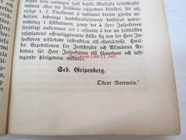 Inspektören för fiskerierna i Finland H.J. Holmbergs underdåniga berättelse om sin werksamhet under år 1863 -kalastuksentarkastajan vuosikertomus 1863, 1