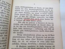Inspektören för fiskerierna i Finland H.J. Holmbergs underdåniga berättelse om sin werksamhet under år 1863 -kalastuksentarkastajan vuosikertomus 1863, 1