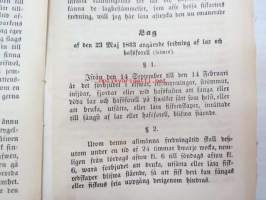 Inspektören för fiskerierna i Finland H.J. Holmbergs underdåniga berättelse om sin werksamhet under år 1863 -kalastuksentarkastajan vuosikertomus 1863, 1