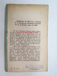 Inspektören för fiskerierna i Finland H.J. Holmbergs underdåniga berättelse om sin werksamhet under år 1863 -kalastuksentarkastajan vuosikertomus 1863, 1