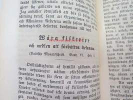Inspektören för fiskerierna i Finland H.J. Holmbergs underdåniga berättelse om sin werksamhet under år 1862, jemte twenne dertill hörande bilagor
