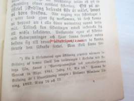 Inspektören för fiskerierna i Finland H.J. Holmbergs underdåniga berättelse om sin werksamhet under år 1862, jemte twenne dertill hörande bilagor