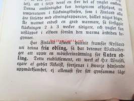 Inspektören för fiskerierna i Finland H.J. Holmbergs underdåniga berättelse om sin werksamhet under år 1862, jemte twenne dertill hörande bilagor