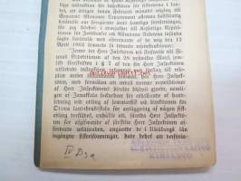 Inspektören för fiskerierna i Finland H.J. Holmbergs underdåniga berättelse om sin werksamhet under år 1861 -kalastuksentarkastajan vuosikertomus 1861 -fishing