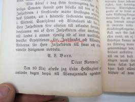 Inspektören för fiskerierna i Finland H.J. Holmbergs underdåniga berättelse om sin werksamhet under år 1861 -kalastuksentarkastajan vuosikertomus 1861 -fishing