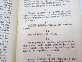 Inspektören för fiskerierna i Finland H.J. Holmbergs underdåniga berättelse om sin werksamhet under år 1861 -kalastuksentarkastajan vuosikertomus 1861 -fishing