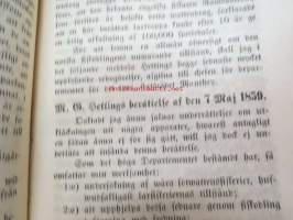 Inspektören för fiskerierna i Finland H.J. Holmbergs underdåniga berättelse om sin werksamhet under år 1861 -kalastuksentarkastajan vuosikertomus 1860 -fishing