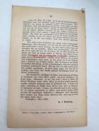 Förslag till Fiskeri-Förordning i Finland 1863 -ehdotus kalastusasetukseksi -proposal to fishing statutes in Finland