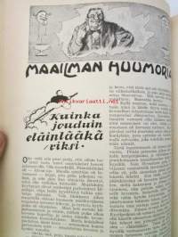 Maailma - Sivistyksellis-kaunokirjallinen kuvalukemisto 1919 heinäkuu-joulukuu, 2. sidos -puolivuosikerta