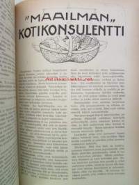 Maailma - Sivistyksellis-kaunokirjallinen kuvalukemisto 1918 joulukuu-1919 kesäkuu, 1. sidos -puolivuosikerta