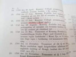 Aktstycken till upplysning af de allmänna rättsförhållanden, som äga rum beträffande Kemijoki och Ijo kronofisken, 1888 Kemi- ja Iijoen kalastusta koskevat