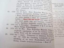 Aktstycken till upplysning af de allmänna rättsförhållanden, som äga rum beträffande Kemijoki och Ijo kronofisken, 1888 Kemi- ja Iijoen kalastusta koskevat