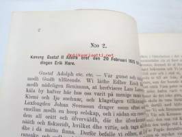 Aktstycken till upplysning af de allmänna rättsförhållanden, som äga rum beträffande Kemijoki och Ijo kronofisken, 1888 Kemi- ja Iijoen kalastusta koskevat