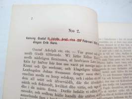 Aktstycken till upplysning af de allmänna rättsförhållanden, som äga rum beträffande Kemijoki och Ijo kronofisken, 1888 Kemi- ja Iijoen kalastusta koskevat