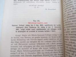 Aktstycken till upplysning af de allmänna rättsförhållanden, som äga rum beträffande Kemijoki och Ijo kronofisken, 1888 Kemi- ja Iijoen kalastusta koskevat