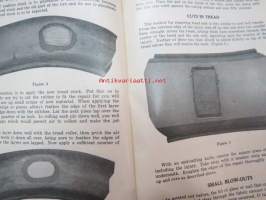 Haywood´s Tire Surgery - Complete course in tire repairing -autoilun alkuaikojen voimakkaan kasvun aikana tarvittiin myös rengaskorjaamoja ja -korjaajia,