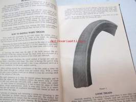 Haywood´s Tire Surgery - Complete course in tire repairing -autoilun alkuaikojen voimakkaan kasvun aikana tarvittiin myös rengaskorjaamoja ja -korjaajia,