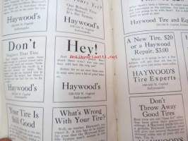 Haywood´s Tire Surgery - Complete course in tire repairing -autoilun alkuaikojen voimakkaan kasvun aikana tarvittiin myös rengaskorjaamoja ja -korjaajia,