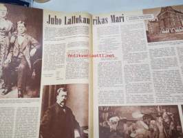 Kuvaposti 1957 nr 16-17, ilmestynyt 18.4.1957, sis. mm. seur. artikkelit / kuvat / mainokset; Automuoti on muuttunut, Suomen Kansallisooppera on uudistanut