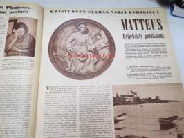 Kuvaposti 1957 nr 16-17, ilmestynyt 18.4.1957, sis. mm. seur. artikkelit / kuvat / mainokset; Automuoti on muuttunut, Suomen Kansallisooppera on uudistanut