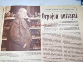 Kuvaposti 1957 nr 16-17, ilmestynyt 18.4.1957, sis. mm. seur. artikkelit / kuvat / mainokset; Automuoti on muuttunut, Suomen Kansallisooppera on uudistanut