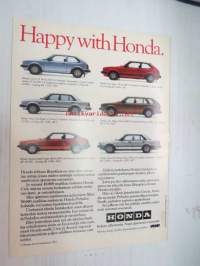 Honda Prelude 1983 -myyntiesite / brochure