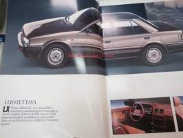 Nissan Bluebird -myyntiesite / brochure